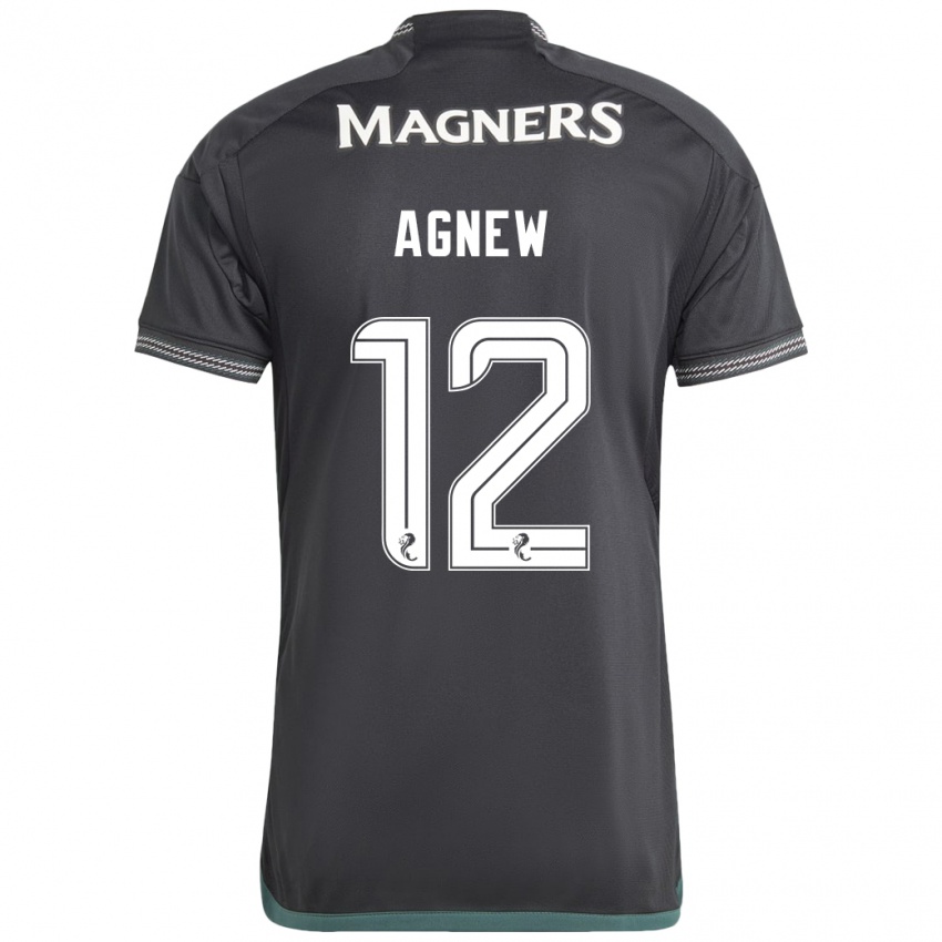 Kinderen Murphy Agnew #12 Zwart Uitshirt Uittenue 2023/24 T-Shirt