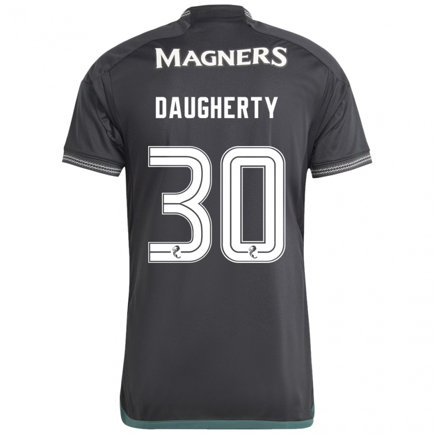 Kinderen Kelsey Daugherty #30 Zwart Uitshirt Uittenue 2023/24 T-Shirt