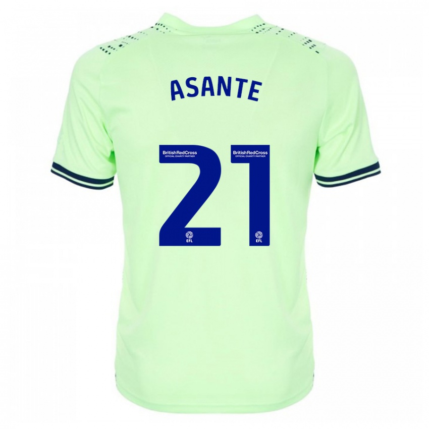 Kinderen Brandon Thomas-Asante #21 Marine Uitshirt Uittenue 2023/24 T-Shirt