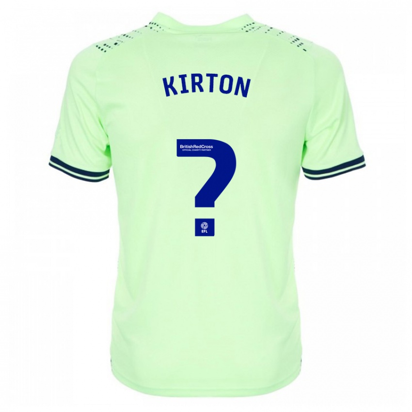 Kinderen Archie Kirton #0 Marine Uitshirt Uittenue 2023/24 T-Shirt