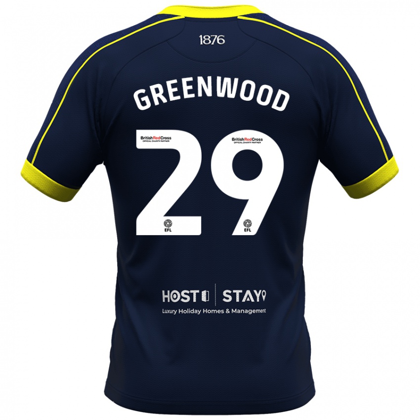 Kinderen Sam Greenwood #29 Marine Uitshirt Uittenue 2023/24 T-Shirt