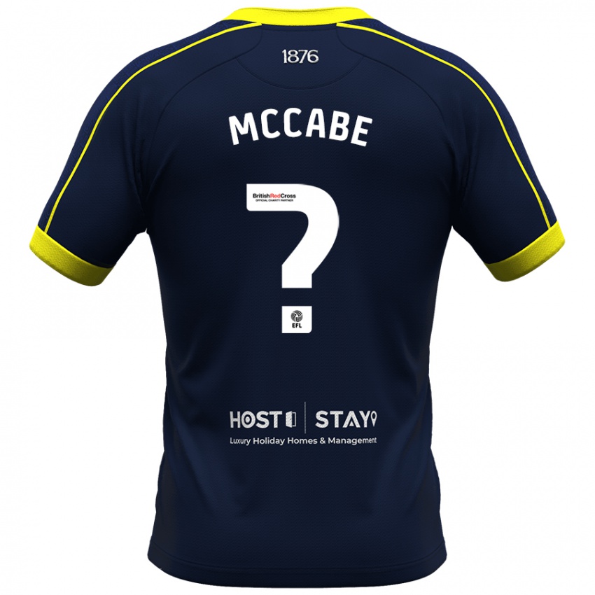 Kinderen Iain Mccabe #0 Marine Uitshirt Uittenue 2023/24 T-Shirt