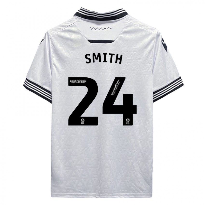 Kinderen Michael Smith #24 Wit Uitshirt Uittenue 2023/24 T-Shirt