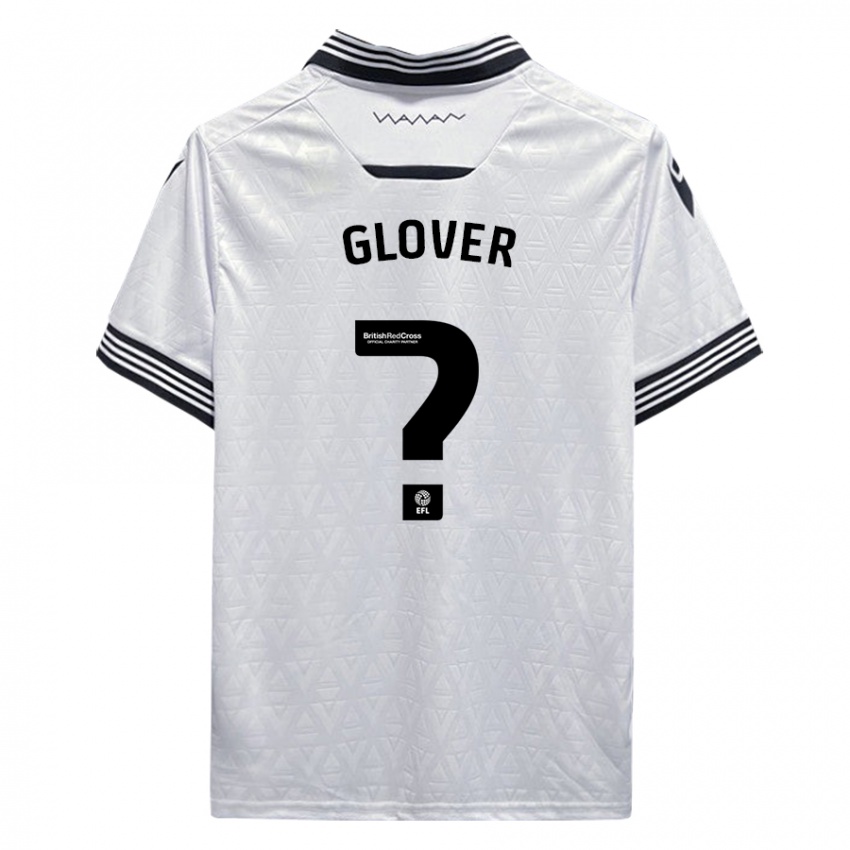 Kinderen Jay Glover #0 Wit Uitshirt Uittenue 2023/24 T-Shirt