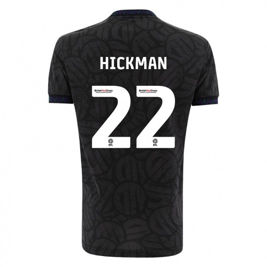 Kinderen Taylor Gardner-Hickman #22 Zwart Uitshirt Uittenue 2023/24 T-Shirt