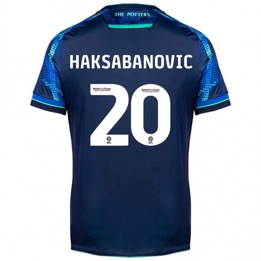 Kinderen Sead Hakšabanović #20 Marine Uitshirt Uittenue 2023/24 T-Shirt