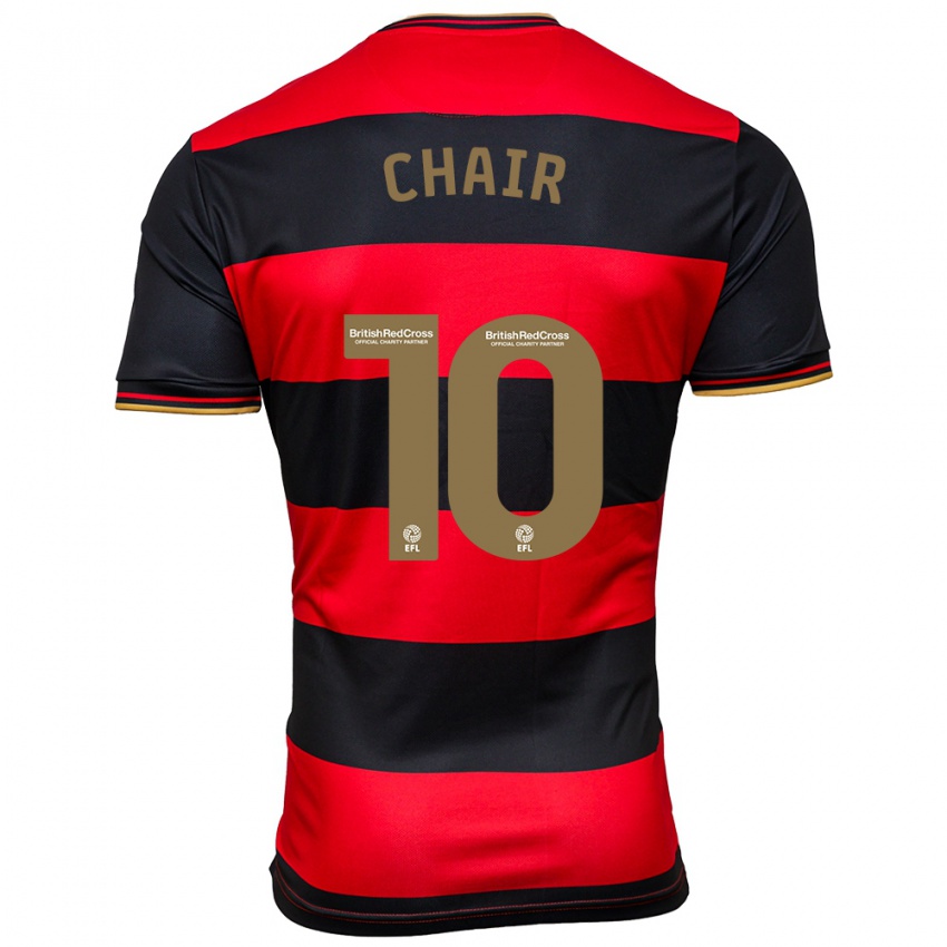 Kinderen Ilias Chair #10 Zwart Rood Uitshirt Uittenue 2023/24 T-Shirt