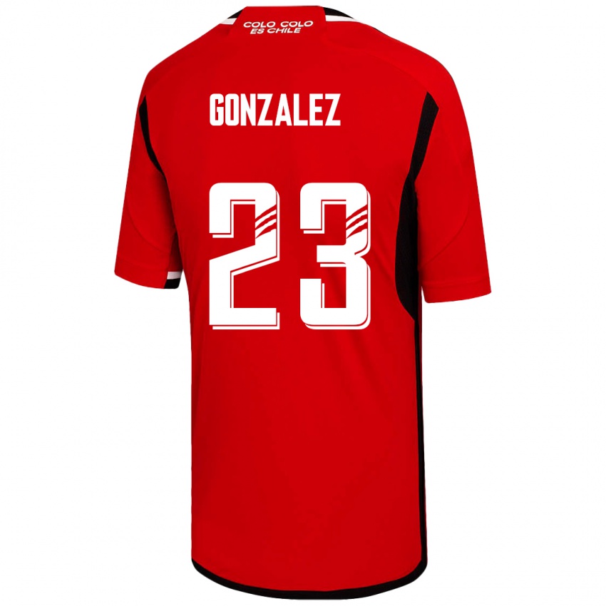 Kinderen Ramiro González #23 Rood Uitshirt Uittenue 2023/24 T-Shirt