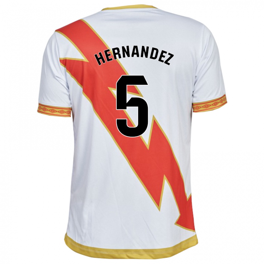 Heren Aridane Hernández #5 Wit Thuisshirt Thuistenue 2023/24 T-Shirt