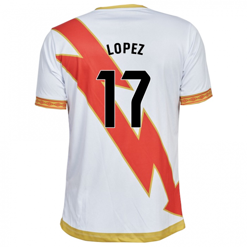 Heren Unai Lopez #17 Wit Thuisshirt Thuistenue 2023/24 T-Shirt