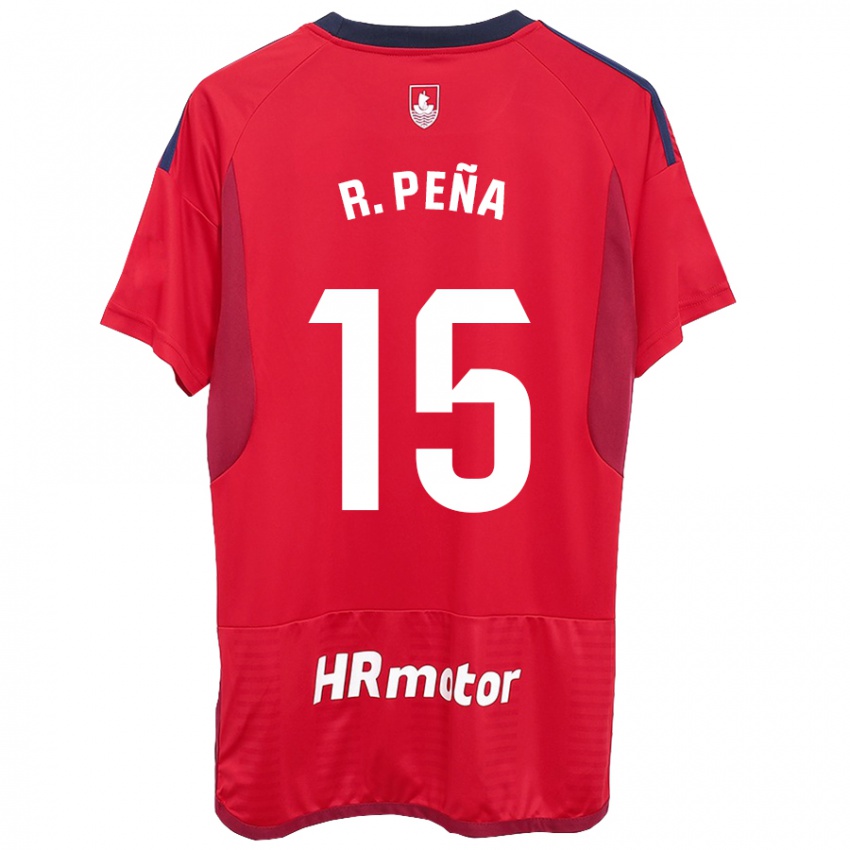 Heren Ruben Pena #15 Rood Thuisshirt Thuistenue 2023/24 T-Shirt