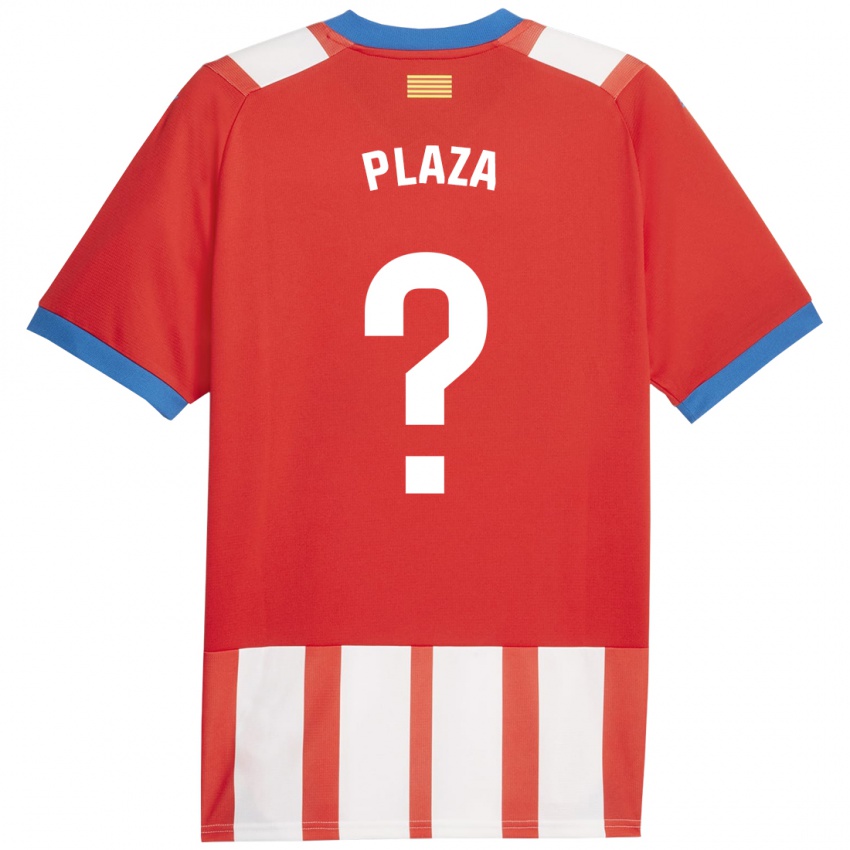 Heren Nacho Plaza #0 Rood Wit Thuisshirt Thuistenue 2023/24 T-Shirt