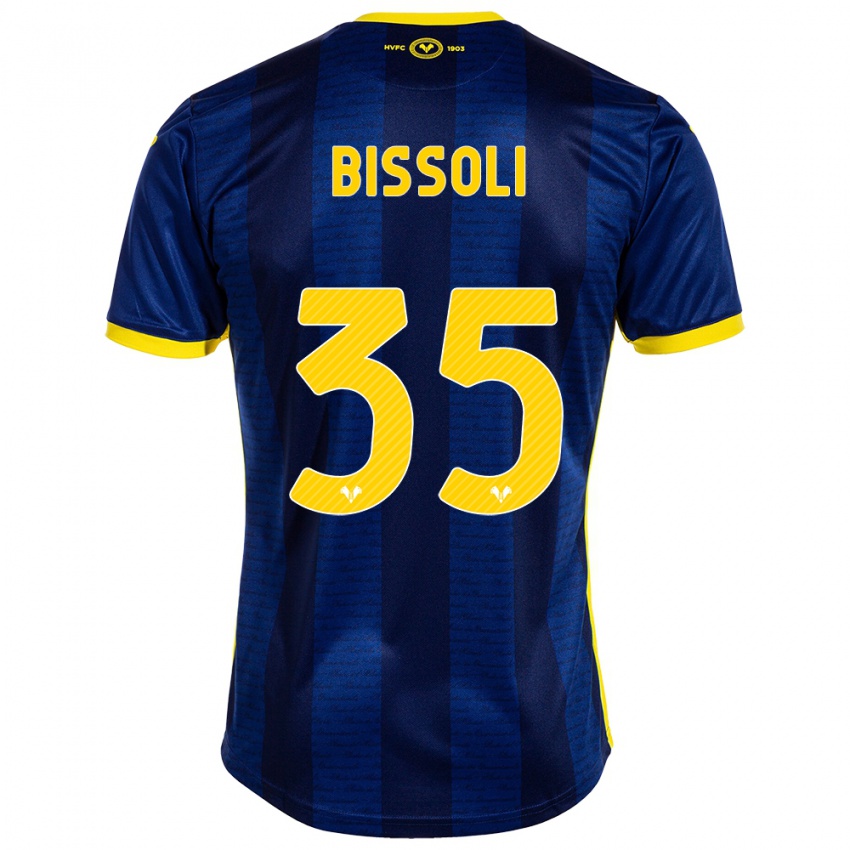 Heren Noemí Bissoli #35 Marine Thuisshirt Thuistenue 2023/24 T-Shirt