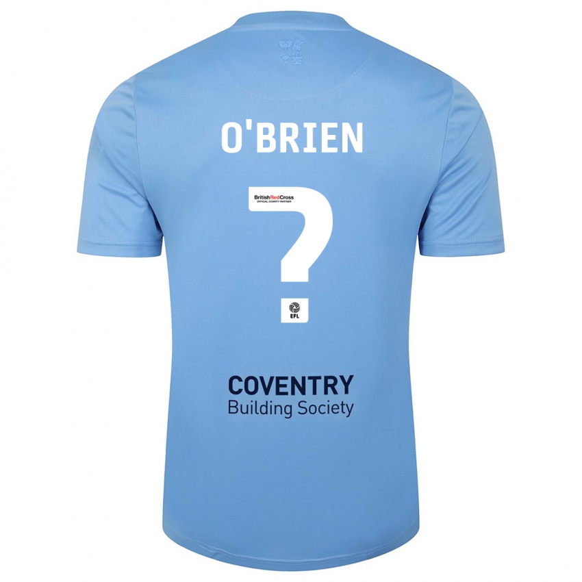 Heren Fionn O'brien #0 Hemelsblauw Thuisshirt Thuistenue 2023/24 T-Shirt