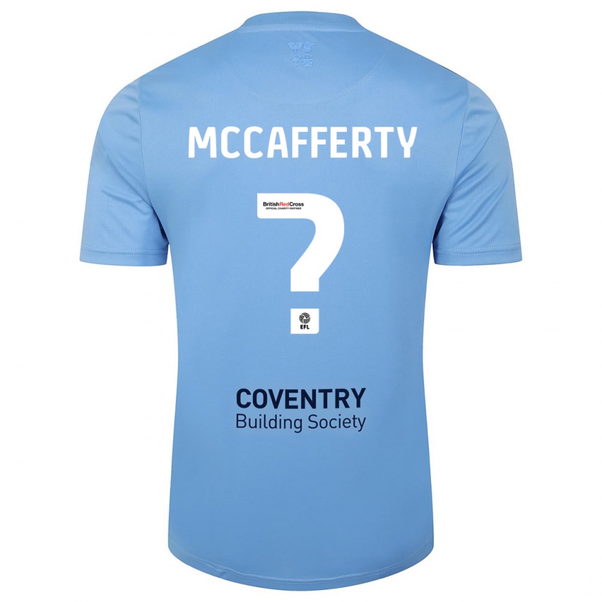 Heren Lewys Mccafferty #0 Hemelsblauw Thuisshirt Thuistenue 2023/24 T-Shirt