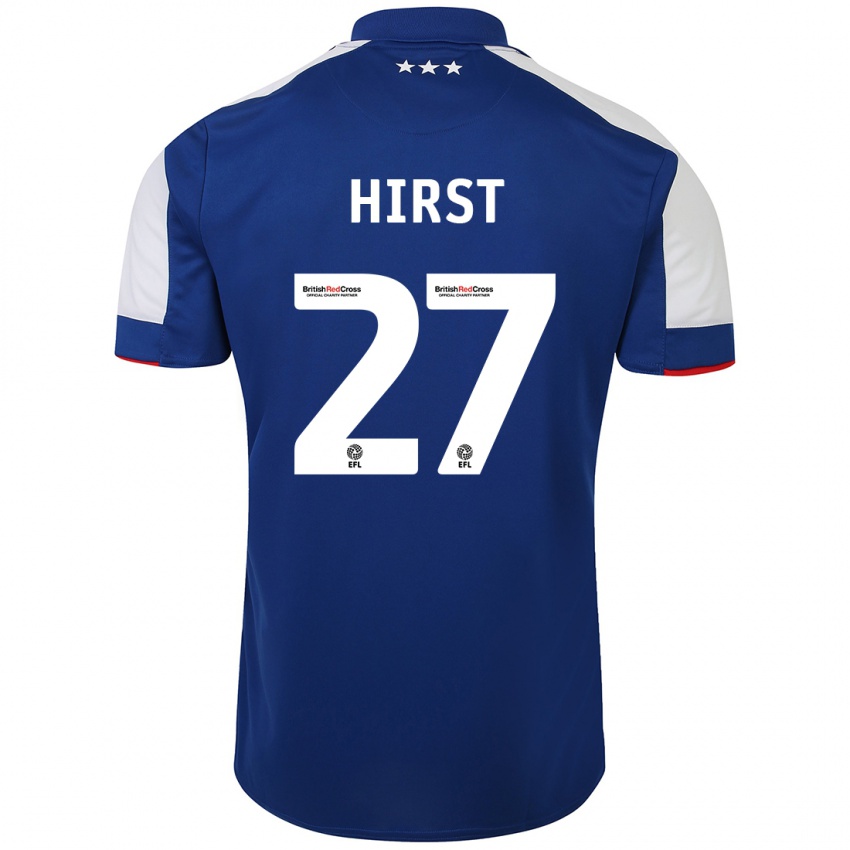 Heren George Hirst #27 Blauw Thuisshirt Thuistenue 2023/24 T-Shirt