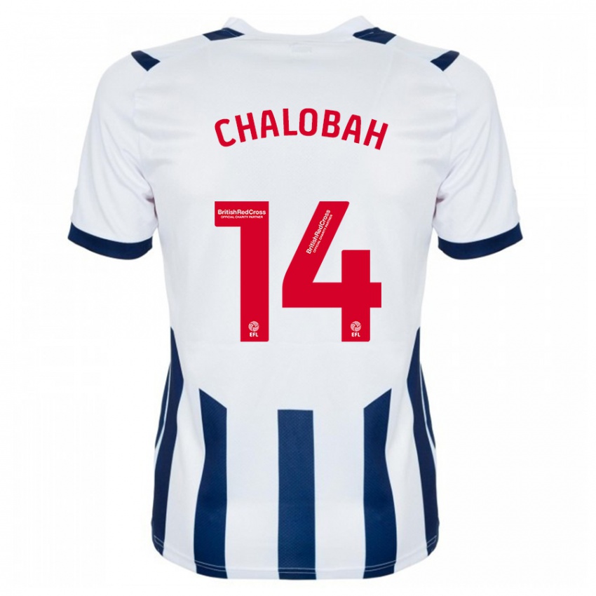 Heren Nathaniel Chalobah #14 Wit Thuisshirt Thuistenue 2023/24 T-Shirt