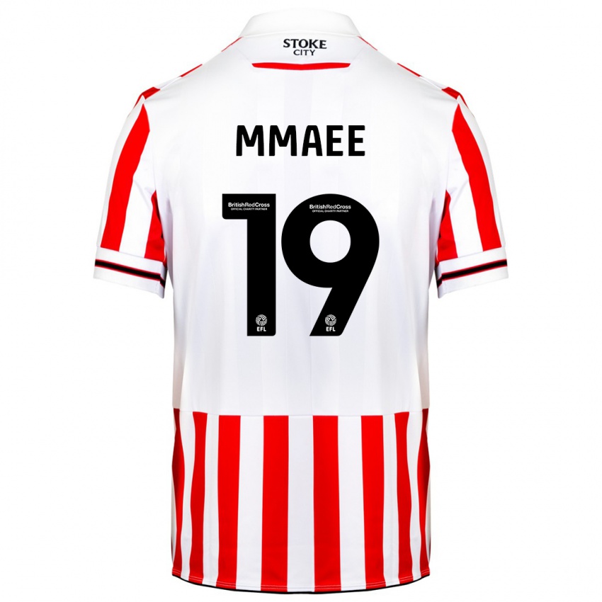 Heren Ryan Mmaee #19 Rood Wit Thuisshirt Thuistenue 2023/24 T-Shirt