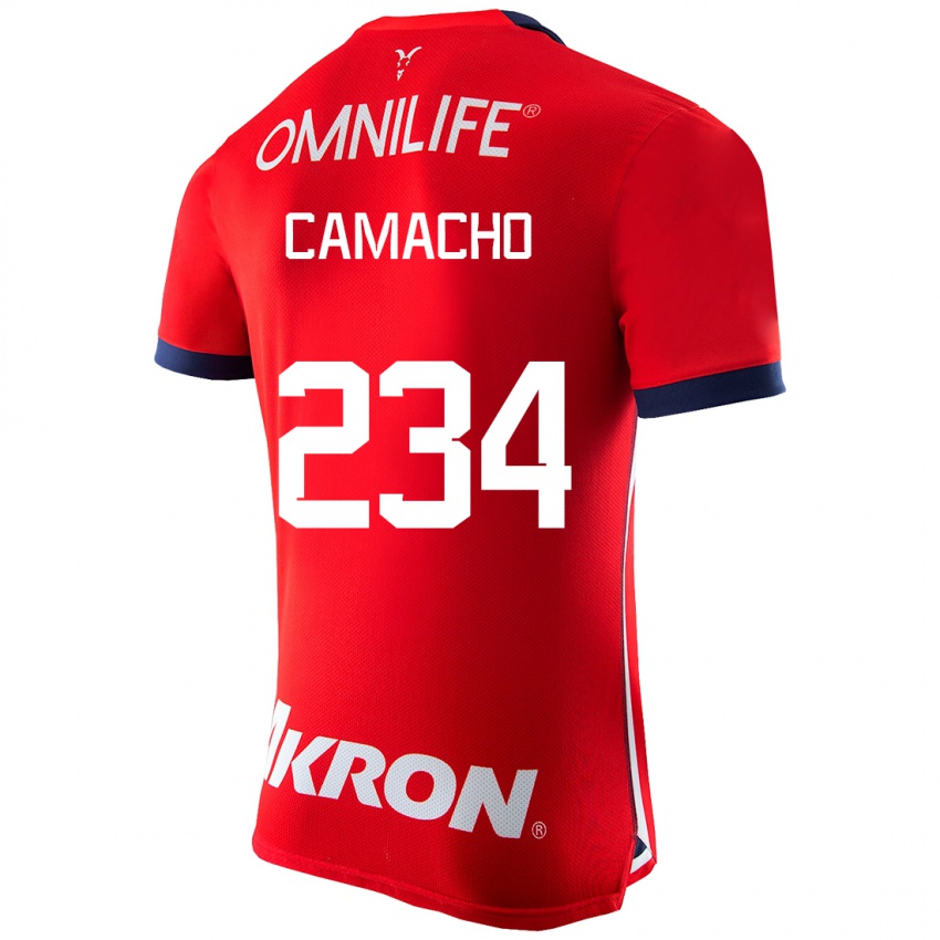 Heren Xandor Camacho #234 Rood Thuisshirt Thuistenue 2023/24 T-Shirt