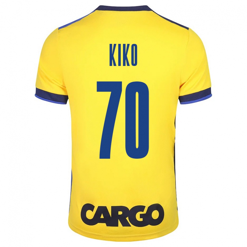 Heren Kiko Bondoso #70 Geel Thuisshirt Thuistenue 2023/24 T-Shirt