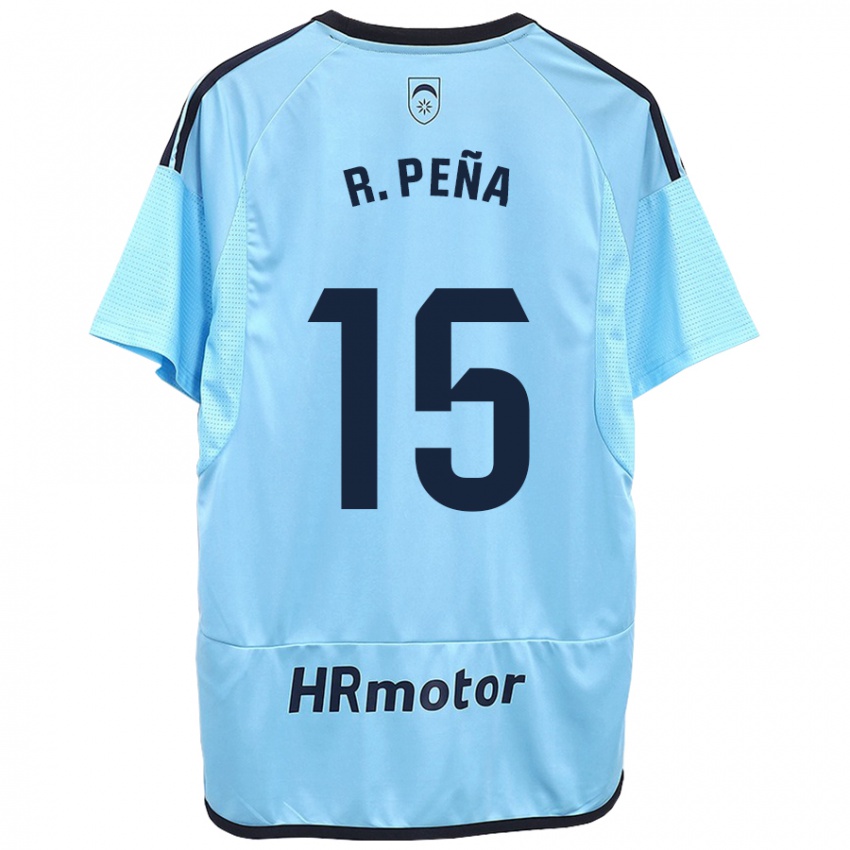 Heren Ruben Pena #15 Blauw Uitshirt Uittenue 2023/24 T-Shirt