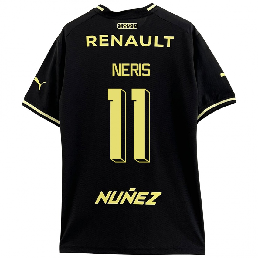 Heren José Neris #11 Zwart Uitshirt Uittenue 2023/24 T-Shirt