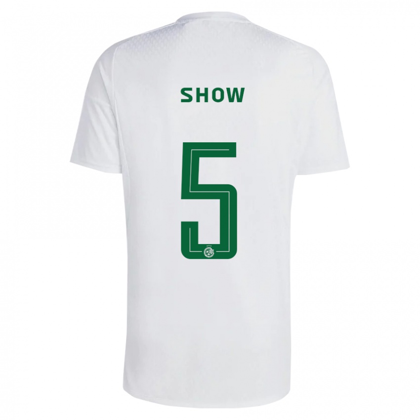 Heren Show #5 Groen Blauw Uitshirt Uittenue 2023/24 T-Shirt