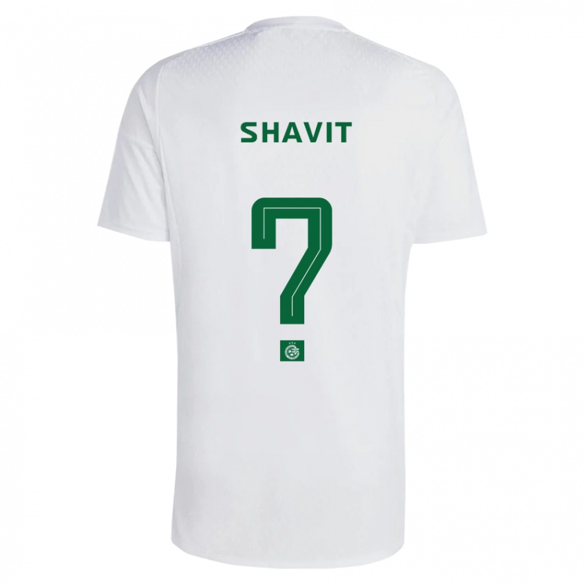 Heren Noam Shavit #0 Groen Blauw Uitshirt Uittenue 2023/24 T-Shirt