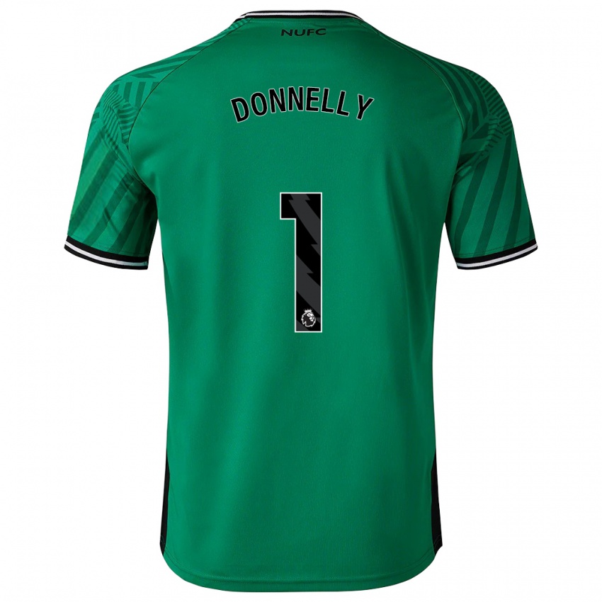 Heren Grace Donnelly #1 Groente Uitshirt Uittenue 2023/24 T-Shirt