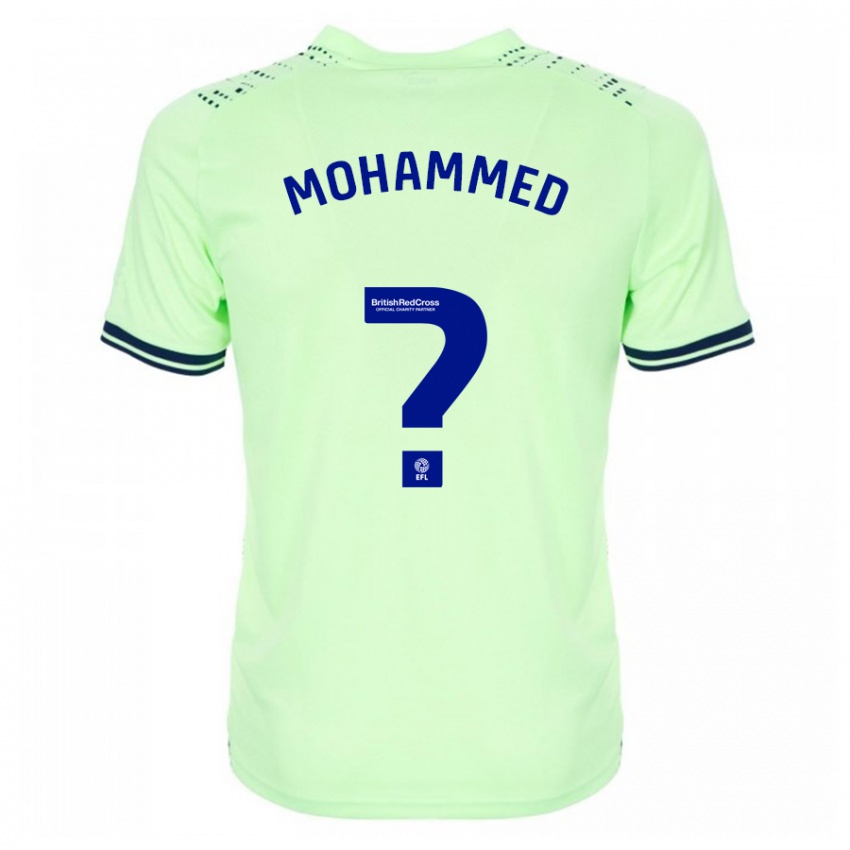 Heren Jamal Mohammed #0 Marine Uitshirt Uittenue 2023/24 T-Shirt