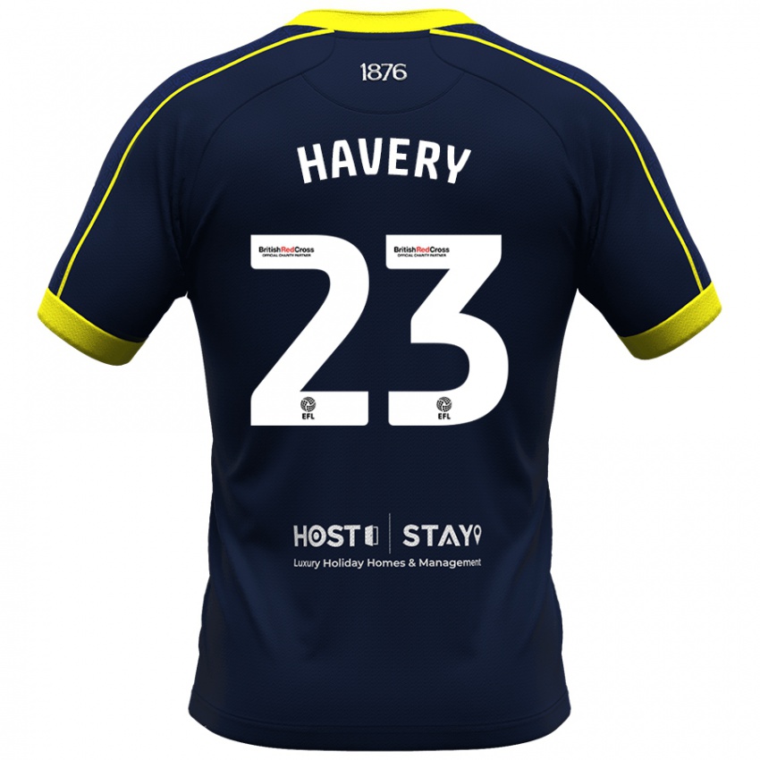 Heren Nicole Havery #23 Marine Uitshirt Uittenue 2023/24 T-Shirt