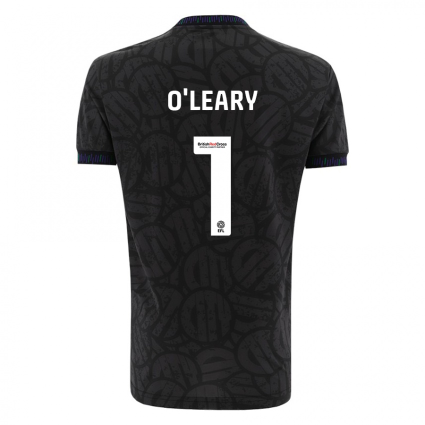 Heren Max O'leary #1 Zwart Uitshirt Uittenue 2023/24 T-Shirt