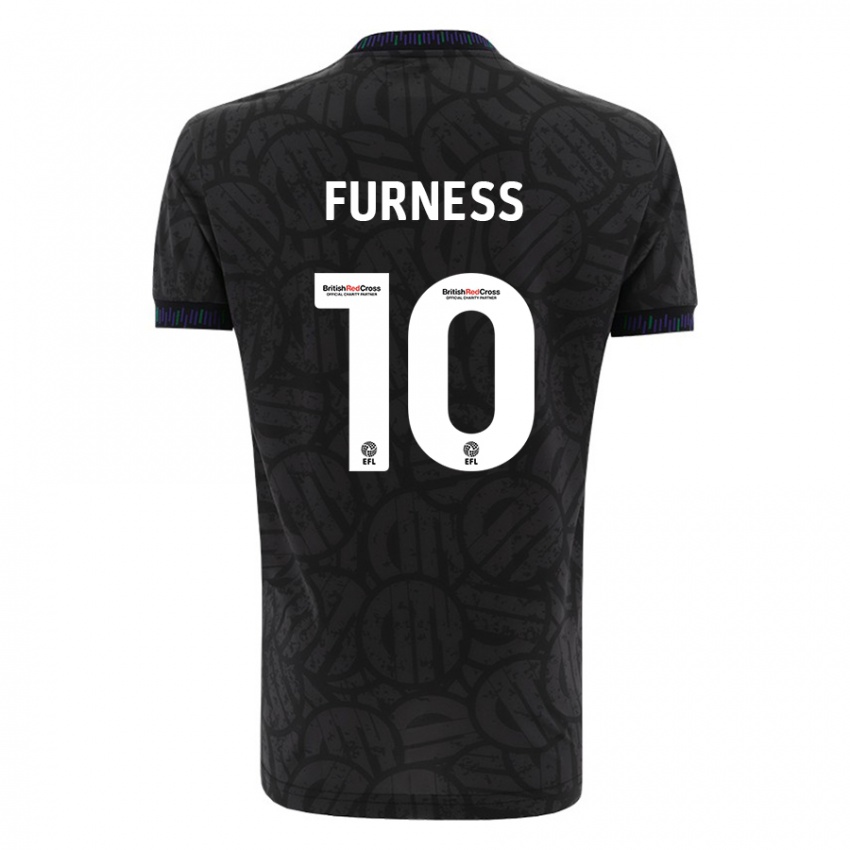 Heren Rachel Furness #10 Zwart Uitshirt Uittenue 2023/24 T-Shirt