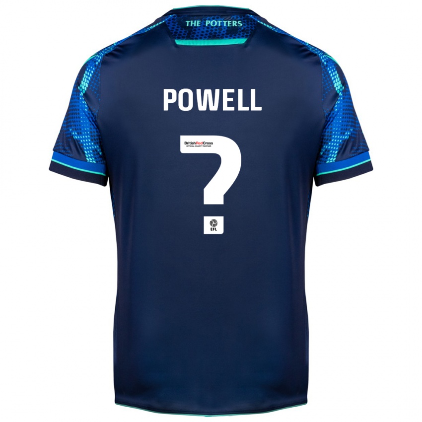 Heren Owen Powell #0 Marine Uitshirt Uittenue 2023/24 T-Shirt