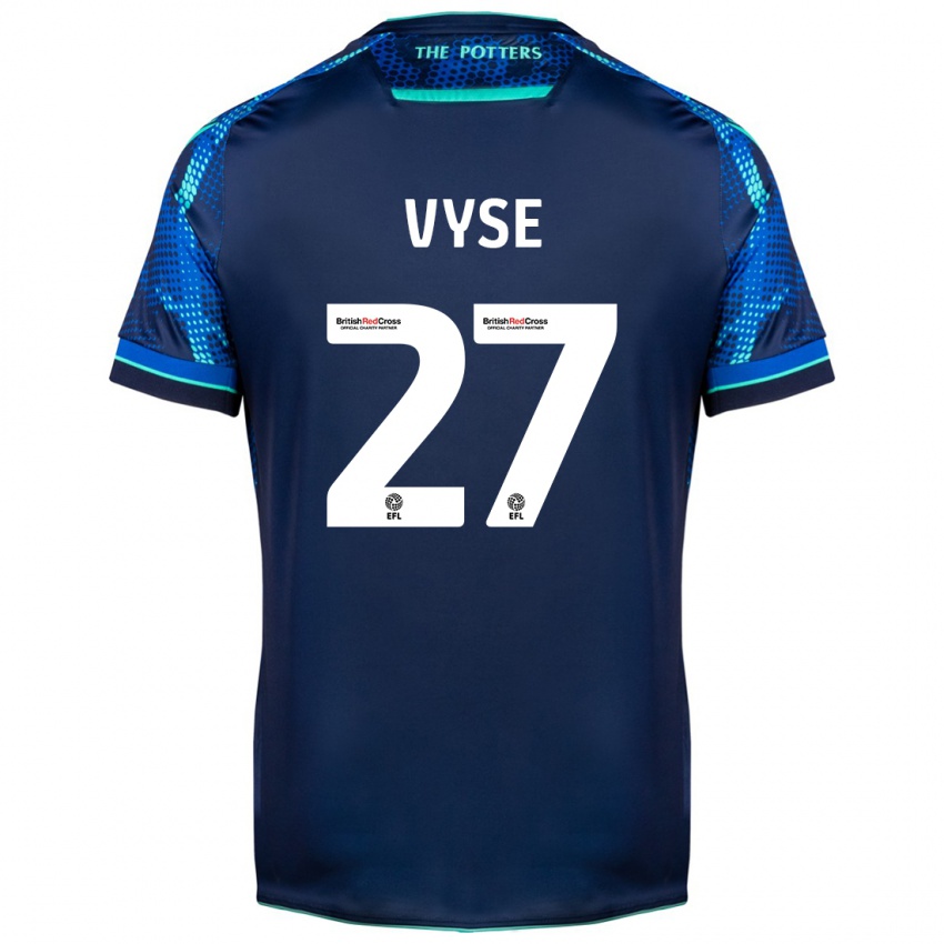 Heren Ryah Vyse #27 Marine Uitshirt Uittenue 2023/24 T-Shirt