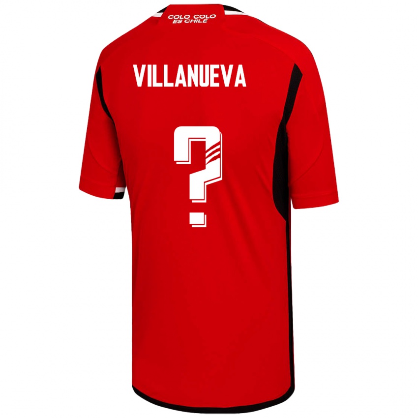 Heren Eduardo Villanueva #0 Rood Uitshirt Uittenue 2023/24 T-Shirt