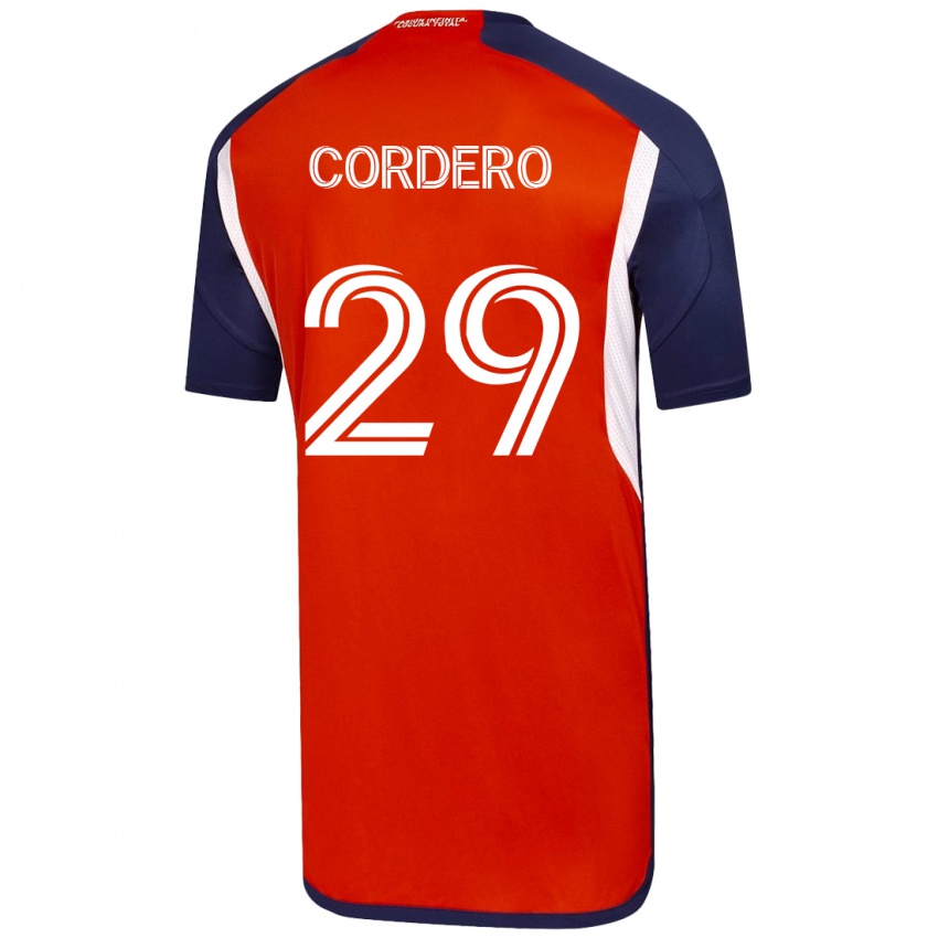 Heren Renato Cordero #29 Wit Uitshirt Uittenue 2023/24 T-Shirt