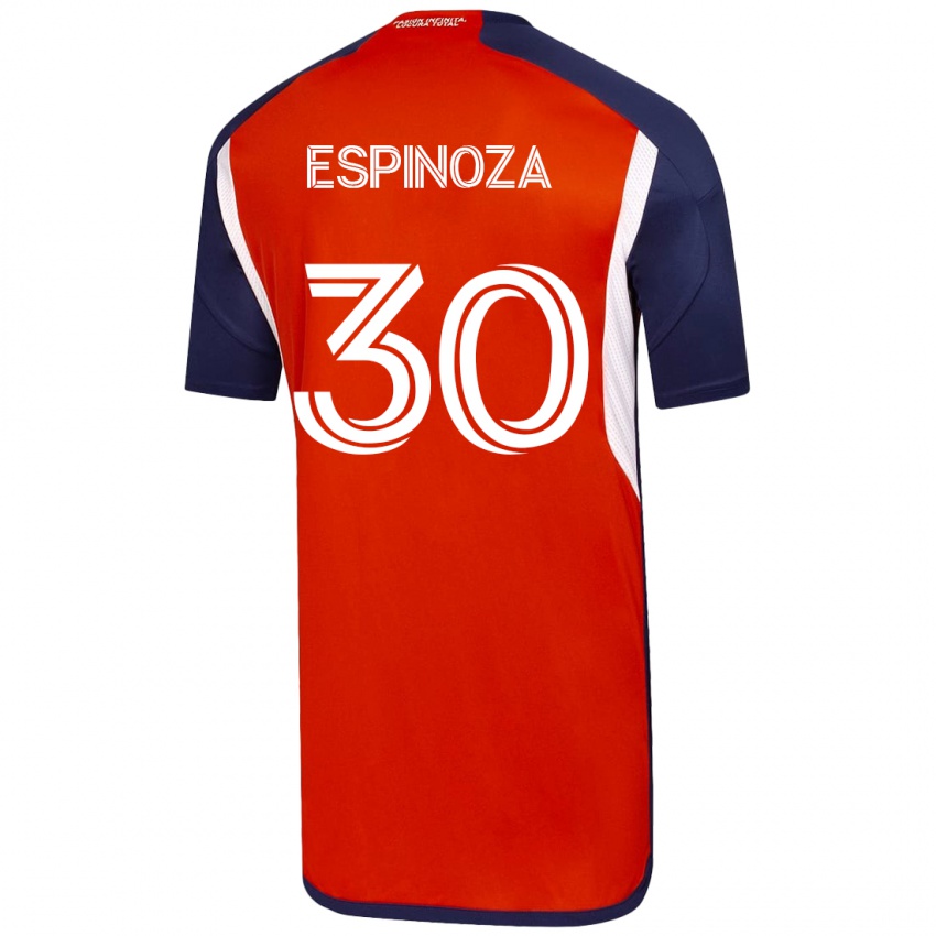 Heren Isidora Espinoza #30 Wit Uitshirt Uittenue 2023/24 T-Shirt