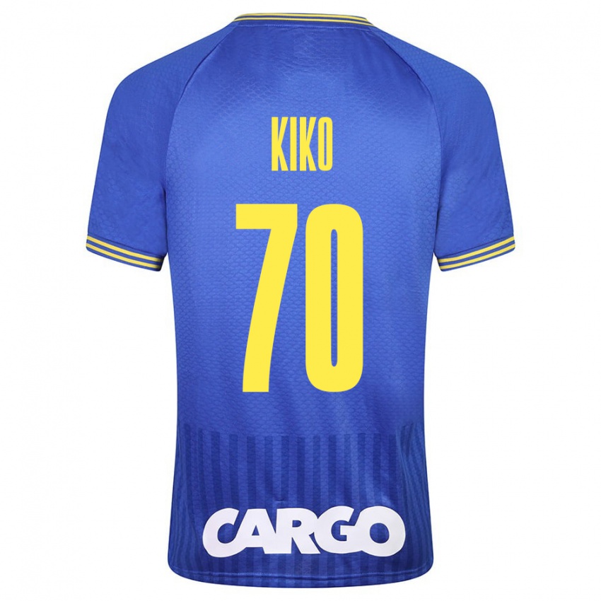 Heren Kiko Bondoso #70 Blauw Uitshirt Uittenue 2023/24 T-Shirt