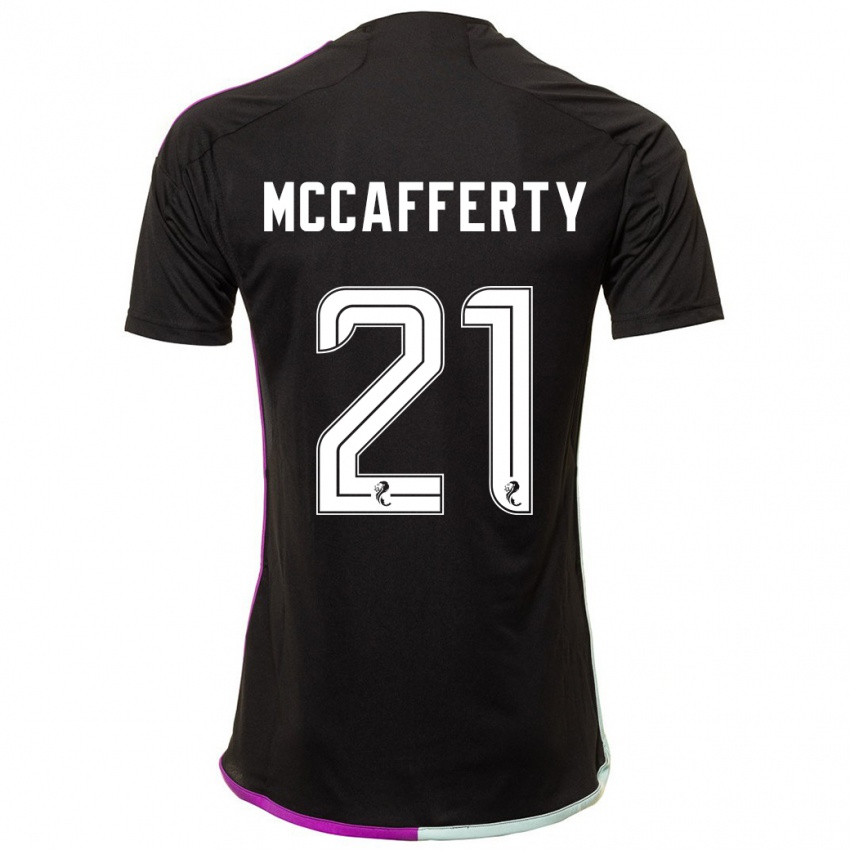 Heren Eirinn Mccafferty #21 Zwart Uitshirt Uittenue 2023/24 T-Shirt