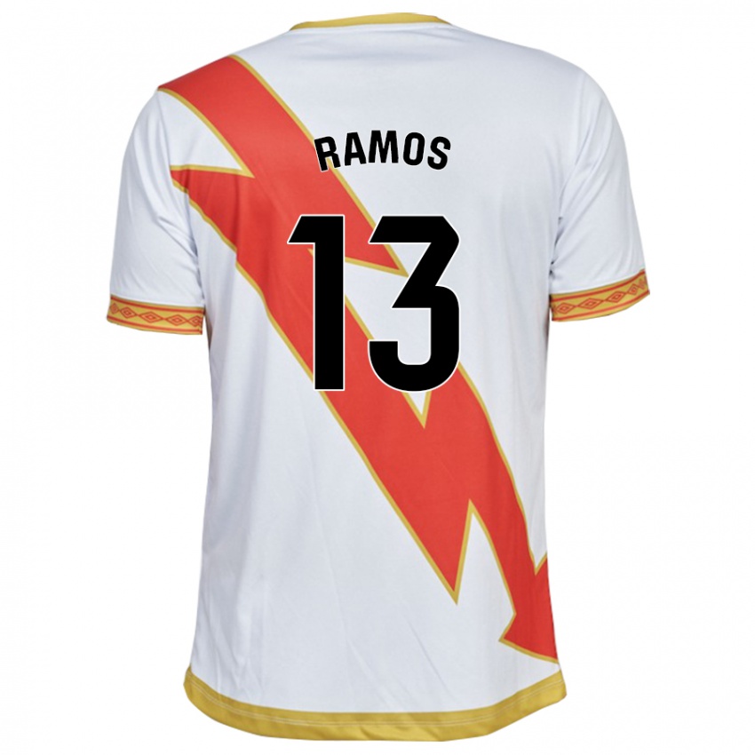 Dames Mario Ramos #13 Wit Thuisshirt Thuistenue 2023/24 T-Shirt