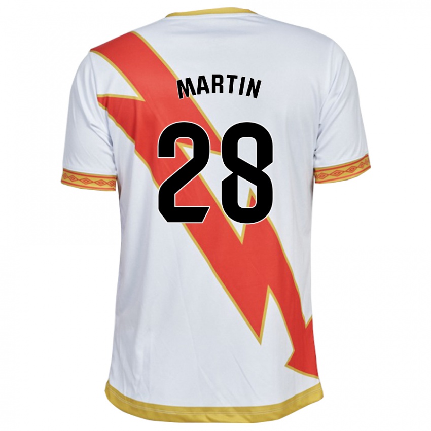 Dames Pablo Martín #28 Wit Thuisshirt Thuistenue 2023/24 T-Shirt