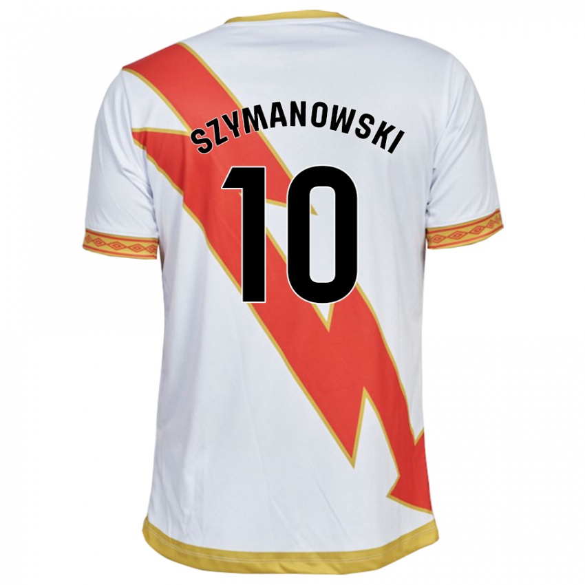 Dames Marianela Szymanowski #10 Wit Thuisshirt Thuistenue 2023/24 T-Shirt