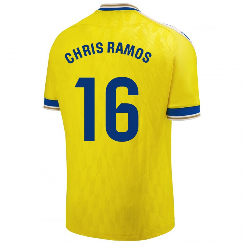 Dames Chris Ramos #16 Geel Thuisshirt Thuistenue 2023/24 T-Shirt