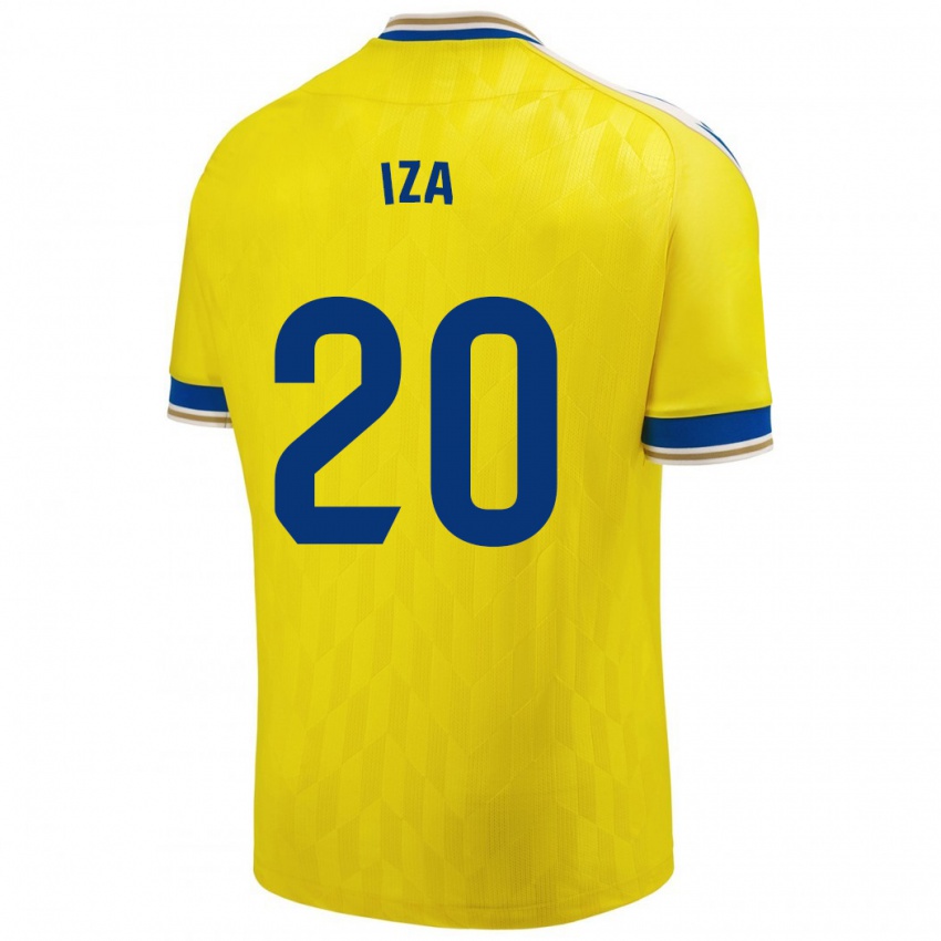 Dames Iza Carcelén #20 Geel Thuisshirt Thuistenue 2023/24 T-Shirt