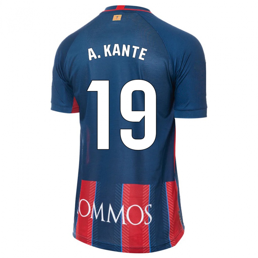 Dames Abou Kanté #19 Marine Thuisshirt Thuistenue 2023/24 T-Shirt