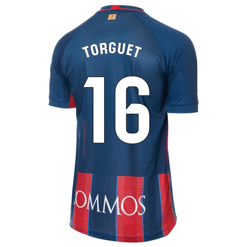 Dames Miguel Torguet #16 Marine Thuisshirt Thuistenue 2023/24 T-Shirt