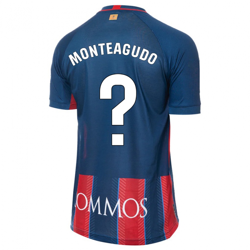 Dames Miguel Monteagudo #0 Marine Thuisshirt Thuistenue 2023/24 T-Shirt