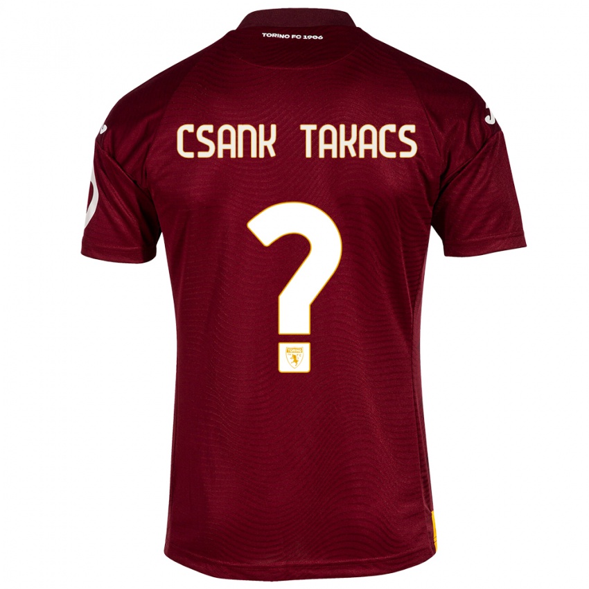 Dames Kristóf Csánk-Takács #0 Donkerrood Thuisshirt Thuistenue 2023/24 T-Shirt