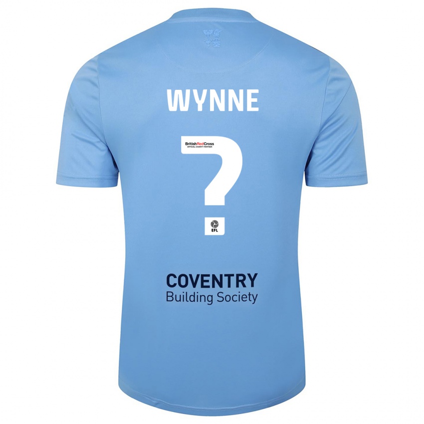 Dames Joe Wynne #0 Hemelsblauw Thuisshirt Thuistenue 2023/24 T-Shirt